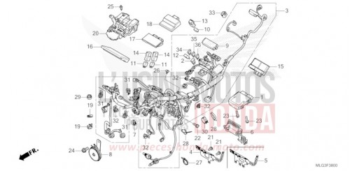 FAISCEAU DES FILS CRF1100A2N de 2022
